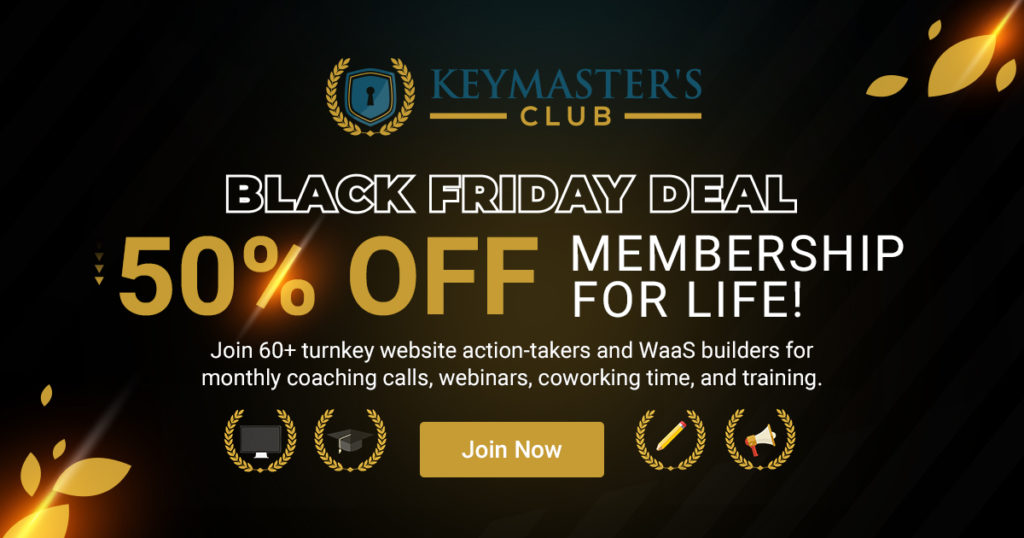 Black Friday Cyber Monday Deals For Your Turnkey Websites 2019 Turnkey Websites Blueprint